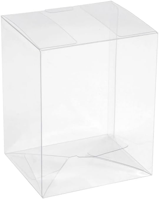 8PCS Box Protector Clear Protective Display Case Plastic Cases Compatible for Elite Trainer Box ETB