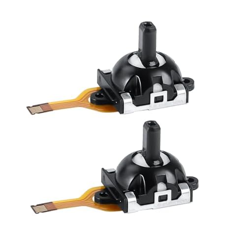 Ceozon Hall Effect Joystick Replacement Drift Repair Accessories 2 Pack Hall Electromagnetic Joystick Compatible with Rog Ally Handheld Gaming Console, GPD Win3,Wearable VR Controller