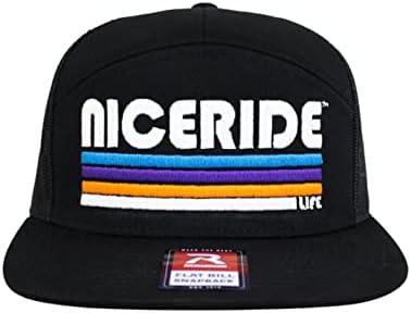 Snapback Trigger 7 Panel Trucker Hat Available in Evening Glow