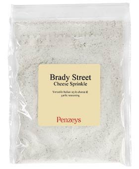 Brady Street Cheese Sprinkle By Penzeys Spices 3.3 oz 3/4 cup bag (Pack of 1)