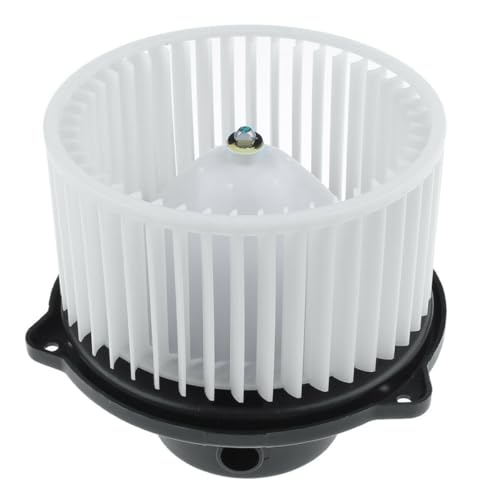 1pc HVAC Heater Blower Motor Front Side Plastic Dush Prodected with 2 Male Pins for Hyundai for Tiburon 2.0L 2000-2001 wWheel Flanged-Style