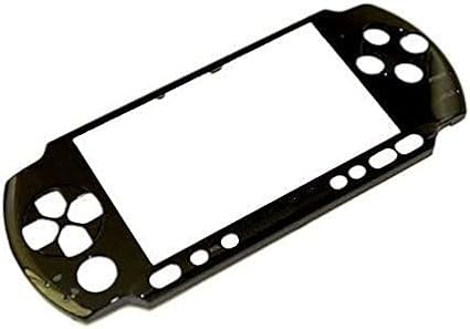 New Replacement Front Top Surface Shell Case Cover Faceplate for PSP 3000 3001 3002 3003 Console Black