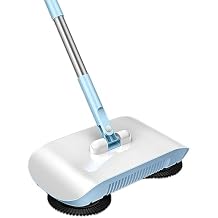 Household Sweeper, Manual Floor Cleaner, 2 in 1 Broom And Mop Hand Push Type Cleaner Dustpan Home Tools