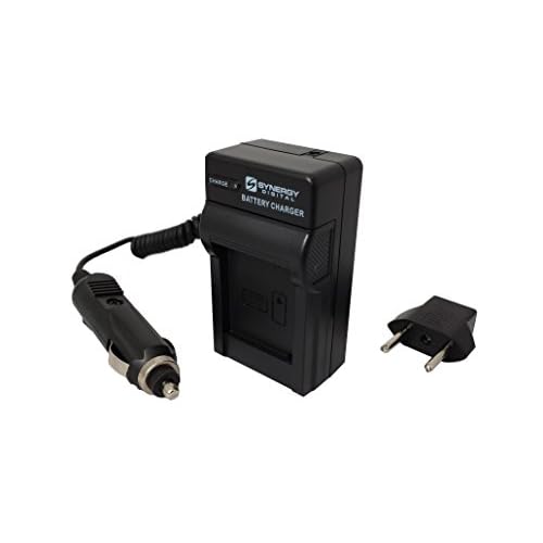 Samsung ST65 Digital Camera Battery Charger 110220v with Car & EU adapters - Replacement Charger for Samsung BP-70A and BP-85A Battery -