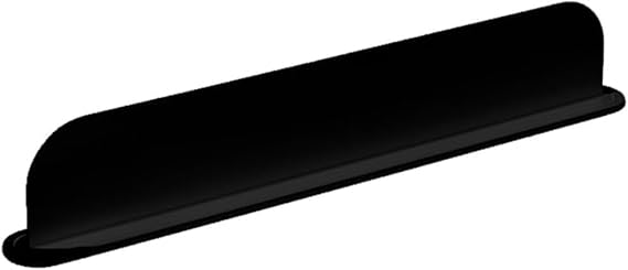 Sink Splash Guard，Silicone Water Splash Guards for Kitchen Water Splashes Prevention，Reusable Splash Backsplash for Faucet Kitchen Sink (Black)