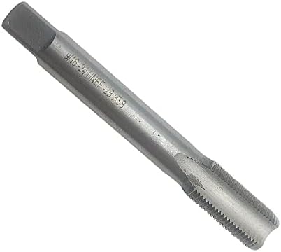 9/16"-24 UNEF Thread Tap RH 9/16x24 Right Hand 9/16 x 24 High Speed Steel Straight Fluted Machine HSS