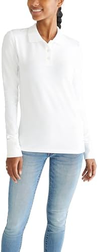 Aeropostale Womens Aero Uniform Polo Long Sleeve