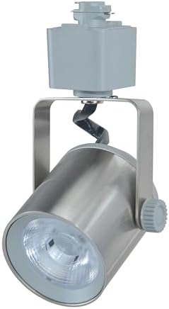 Silver 7 Watt LED Track Head for Halo Single Circuit System