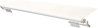 Solera 5000 Series White Slide Topper RV Slide-Out Awning 106 101 Fabric 13.5 oz Vinyl Leak-Proof, 48 Extension, Roof, Sidewall Protection, Travel Trailer, 5th Wheel, Motorhome - V000163293