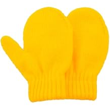 Century Star Toddler Mittens Thick Knit Kids Winter Gloves Warm Toddler Winter Gloves for Baby Girls Boys Magic Gloves