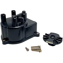 Ignition Distributor Cap and Rotor Kit Set 30102-P54-006 30103-P08-003 Compatible with 1992-2001 Integra 1998-2002 Accord 1992-2000 Civic 1994-1997 Civic del Sol 1997-2001 CR-V