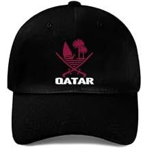 Coat of Arms of Qatar Qatari Emblem Baseball Cap for Men Women