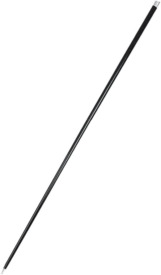 Surakey Pocket Staff Magic Telescopic Stick | Elevated Staff Stick I Collapsible Retractable Expandable Bow Extendable Portable Expanding Metal Cane Pop Out Wands (150cm Black)