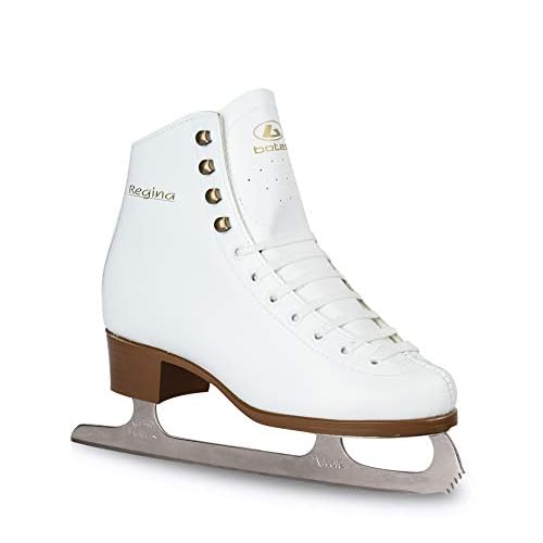 Botas - Model: ReginaMade in Europe Czech Republic  Figure Ice Skates for Women, Girls, KidsNicole BladesWhite Color