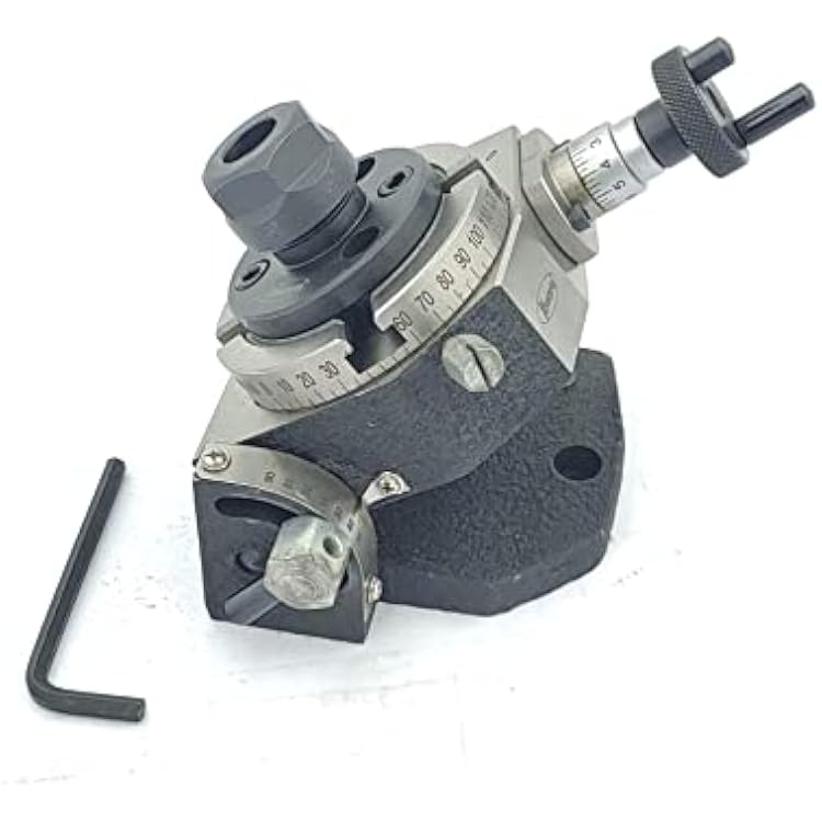 ER-25 Collet Adaptor for Instant Milling-Metalworking, Engineering Tools WITH A 3 TILTING ROTARY TABLE