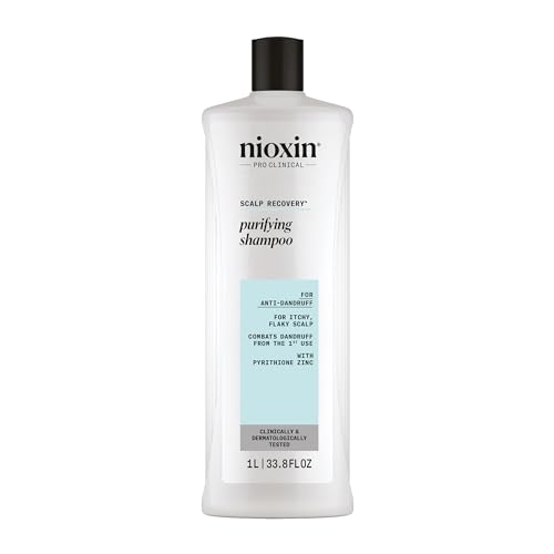 Nioxin Scalp Recovery Purifying Shampoo | For Itchy, Flaky Scalp | Anti-Dandruff | Formulated with Pyrithione Zinc