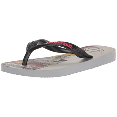 Havaianas boys Kids Top Marvel Classics Flip Flop Sandal