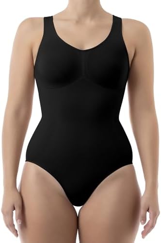 Farmacell Shapewear Bodysuit Tummy Control, Push-Up Effect, Shaping Underwear for Women, Made in Italy, 608