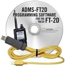 YAESU RT Systems Original ADMS-FT2D USB Programming Software (Version 5.00) with USB-68 USB to Special Mini-B Plug Cable for The FT-2DR