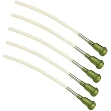 5 Pack - Little Bird Oral Gavage Needle (Outer Diameter= 3mm) 3.5inch(90mm) Long Silicone Soft Tube (without syringe)
