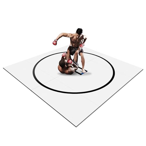 10x10ft Portable MMABJJJudoGymnastics Training Mat Wushu Sanda Judo Non-Slip Mat for Grappling Martial Art Boxing