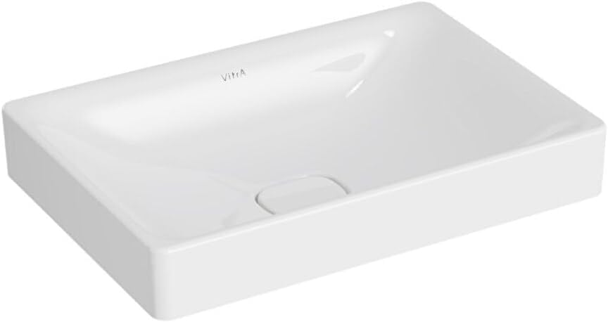 VitrA Metropole 7535B003-1398 Dikdörtgen Çanak Lavabo, 60cm, Beyaz