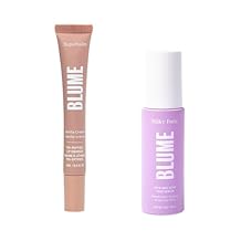 Blume Superbalm + Milky Fade Bundle - Lip Moisturizer with Shea Butter and Squalane to Heal Dry, Cracked Lips and Skin-Restoring Dark Spot Serum for Improved Texture & Brightness - 2 Count
