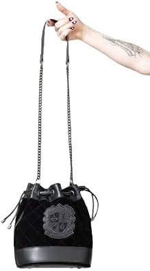 Killstar Ghost Club Handbag Drawstring Dark Academia Goth Punk Grunge