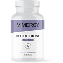 Vimergy Glutathione Supports Liver Detox* Superfood for Cellular Health & Antioxidant Support* Kosher, Vegan & Gluten-Free 60 Capsules