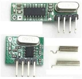 SANEC 433Mhz Rf Alıcı Verici Modül Kristalli Takım