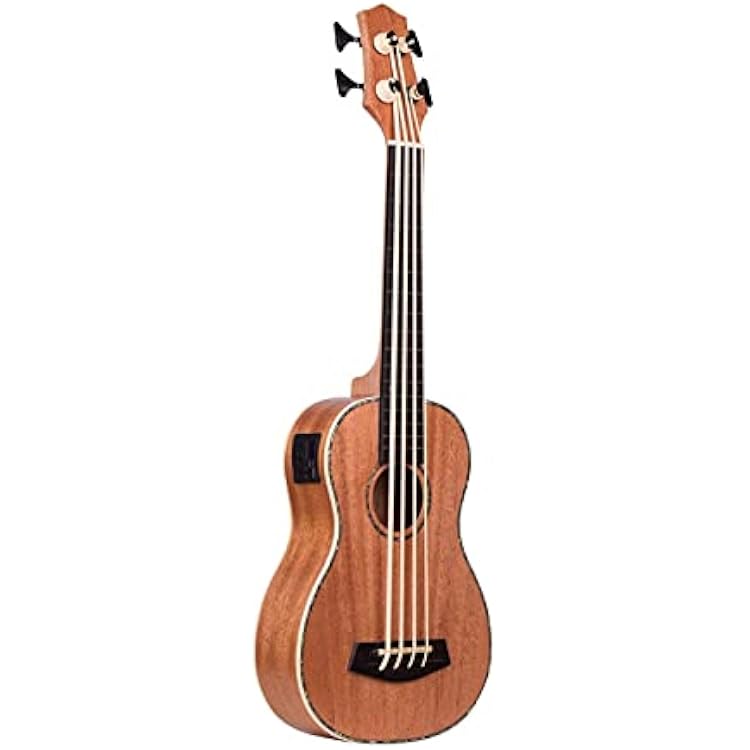 30 Inch Electric Bass Ukulele Sabilli Plywood Body Fingerboard Rubber Strings Children Ukulele