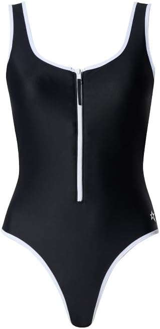 Half Zip Swimsuit