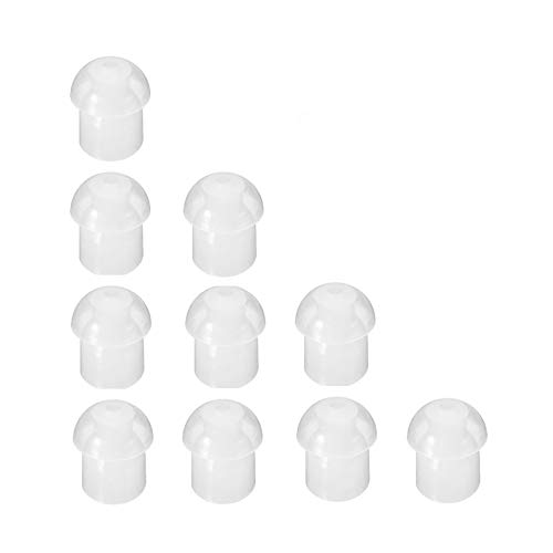 Replacement Silicone Mushroom Earbud EarTips for Acoustic Tube Earpieces Mushroom Earbud
