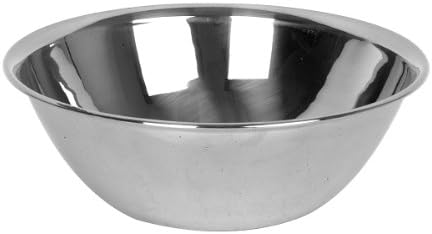 Thunder Group Stainless Steel Mixing Bowl, 20 quart, Silver