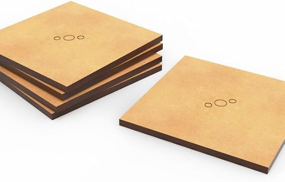 Green Stuff World MDF Square and Rectangular Bases for Wargaming - Old World Compatible (60x60mm 12352)