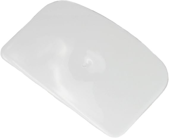 Chef Craft Classic Plastic Dough Scraper, 6 Inch, White, One Size