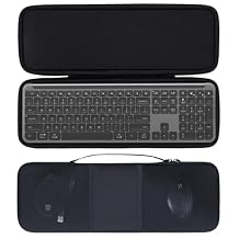 Lebakort Hard Case Compatible with Logitech Slim K950 MK955 Signature Slim Keyboard and Mouse Combo
