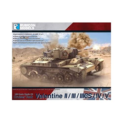 Rubicon Models Valentine Mk IIIIIIIICSIVV 1:56th Scale 28mm