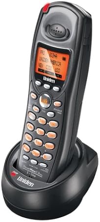Uniden TCX860 Accessory Handset for TRU8866 Expandable Phone System (Black)