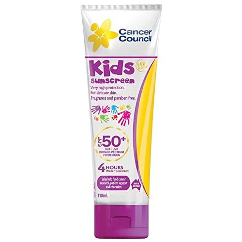 Cancer Council Australia Kids Sunscreen Range SPF50 110 ml.