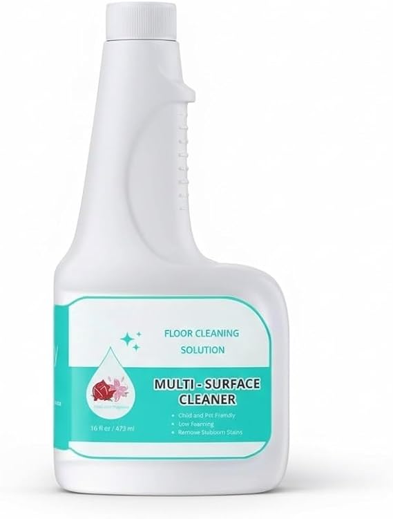 Robot Vacuum & Mop Cleaning Solution, 16 fl oz - Compatible with Eufy X10 Pro Omni, C20, X8, X9 & More - Plant-Based, No Residue Formula, Safe for Hard Floors