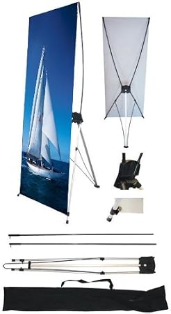 Sign Talk 24" x 63" X Banner Stand Easy Install 4PCS