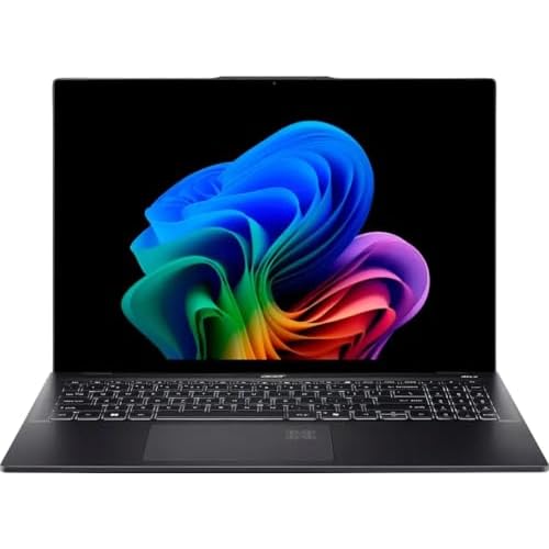 acer Swift 16 AI 2025 Business Laptop 16 2880x1800 Touchscreen 8-Core Intel Ultra 7 256V 16GB LPDDR5 2TB SSD Intel Arc Graphics Thunderbolt 4 Wi-Fi Backlit Keyboard Win11 Pro wONT 32GB USB