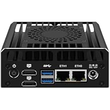 MR-P5 Mini PC i3-N305 8G RAM128G SSD,2xHDMI,2xIntel 2.5Gb Ethernet Ports,2xSATA3.0,6xUSB Support WiFi6BT5.2 Portable Desktop PC with Win11