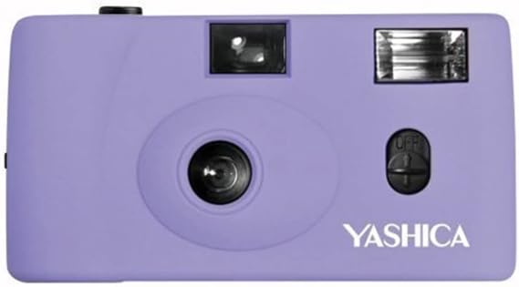 Yashica MF-1 Snapshot Art 35mm Film Camera Set (Lavender)