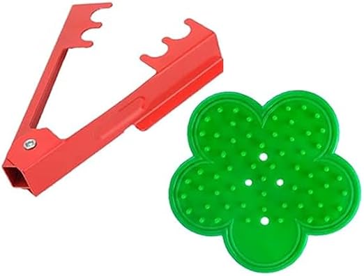 Rose Leaf Thorn Stripper Kit, Rose Thorn Remover (2 kinds of Rose Thorn Stripping Tools+1 Pair Floral Glove)