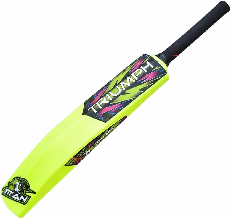 Cricket Full Size Bat for All Age Groups - PVC/Plastic Bat for Tennis & Wind Balls