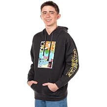 Mad Engine Pokemon Men's Distortion Box Charizard Venusaur Blastoise Hooded Sweatshirt Pullover Hoodie