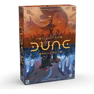 CMON Dune: War for Arrakis Board Game CORE Box - Tabletop Miniatures Strategy Game with Asymmetric Gameplay for Kids and Adults, Ages 14, 1-4 Players, 120 Minute Playtime