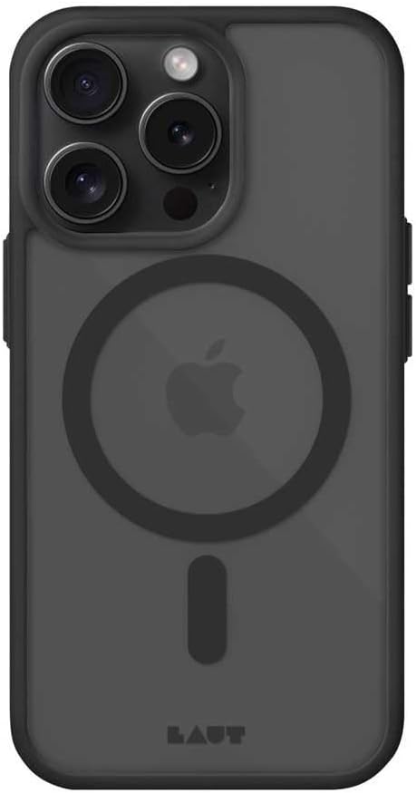 LAUT - HUEX Protect case Compatible with iPhone 15 Pro (6.1") - Black